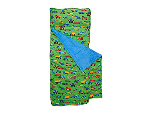 Image of Stephen Joseph All Over Print Nap Mat Green /Blue One Size