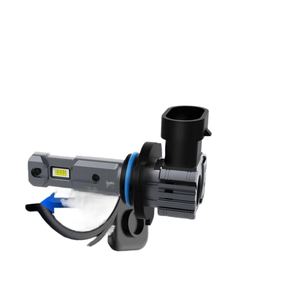 2 Stück 9005 LED-Scheinwerferlampen, 20000 lm, kabelloses, lüfterloses Abblendlicht-Autolampen-Set
