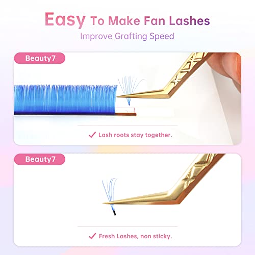 DIY Colored Lash Extensions 12 Colors - Image 4