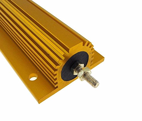 200W 1 Ohm Power Resistor Wirewound Aluminum Load w/Screw nut