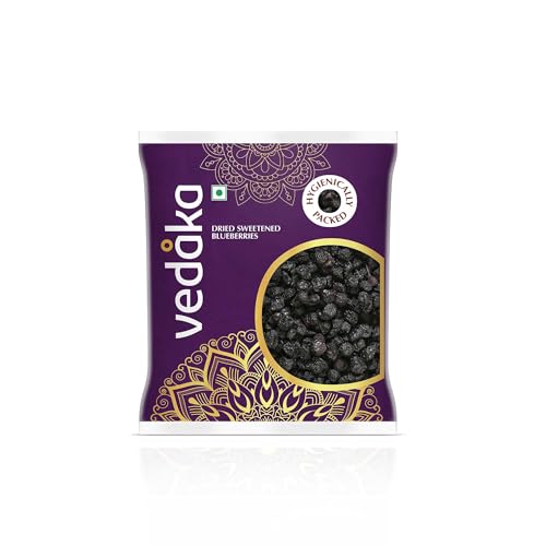 Image of Amazon Brand - Vedaka Dried Sweetened Blueberries | 500 g | Minaral Rich | Delicious Goodness | No Added Preservatives | Hygienic Packaging