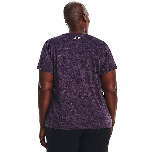 Image of Under Armour Plus Size Tech Solid Short Sleeve V-Neck