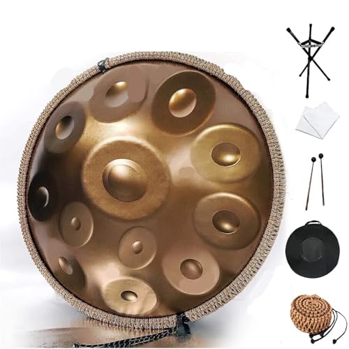 Instrumento Steel Tongue Drum 12 Notas 22 Pulgadas miniatura 1