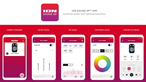 Ion Audio Total Pa Premier High Power Bluetooth Pa System With Lights (Renewed) #TOP7