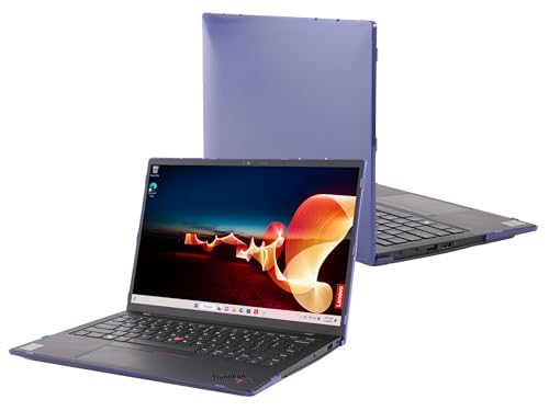 Coque mCover Lenovo ThinkPad X1 Carbon Gen 9 Gen 10 Gen 11 bleu rigide 14"