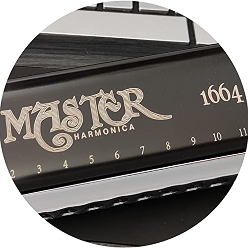 Harmonica Couleur Master harmonica ABS Comb 16 trous 64 tonnes harpe C instrument professionnel sw1664 couvercle noir - Les Beatles, Paul McCartney, John Lennon, RIngo Starr, George Harrison Harmonica Couleur Master harmonica ABS Comb 16 trous 64 tonnes harpe C instrument professionnel sw1664 couvercle noir – Image 7