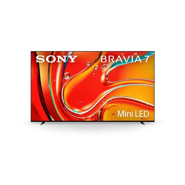 Sony 75 Inch Mini LED QLED 4K Ultra HD TV BRAVIA 7 Smart Google TV with Dolby Vision HDR and Exclusive Features for PlayStation®5 (K-75XR70), 2024 Model