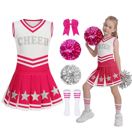 Disfraz de porrista para niñas talla 12-14 años