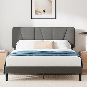 Zinus Maya Bett Gepolstertes Bettgestell 180x200 cm