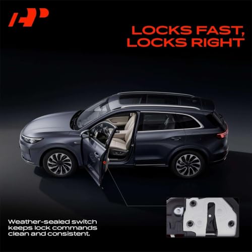 Image of A-Premium Rear Left Driver Side Door Lock Actuator Compatible with Toyota Tacoma 2005-2009 Crew Cab Pickup