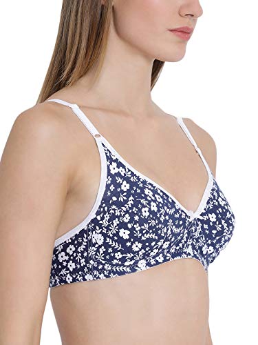 Image of Clovia Women's Cotton Non-Padded Non-Wired Floral Print Full Cup Bra