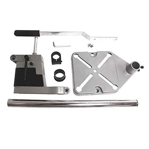 image for NUZAMAS 2-in-1 Workstation | Drill Press | Drill Holder | Rotary Tool 