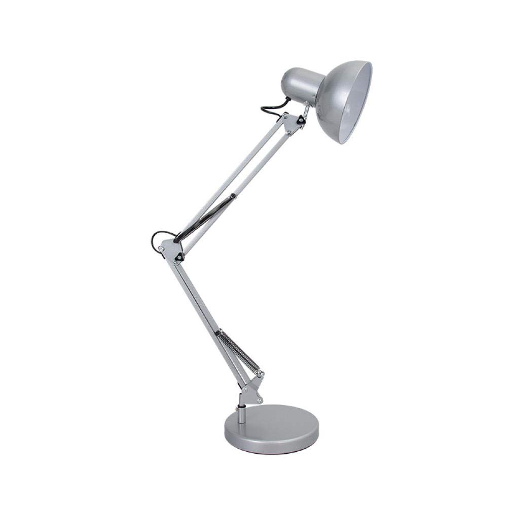Clip-Lichter Klemmlampe Klemmleuchte Clip Schreibtischlampe Amerikanische Eisen-Kunst-Augenschutz-Lampe Netto-Celebrity-Anker-Tattoo-Tattoo-Kinder-Langarm-Clip-Lampe-Silberboden