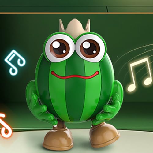 Robot bailarín interactivo frutal con luces y música para niños de edad preescolar 2