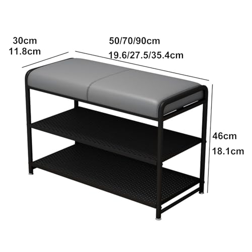 Banc d'entrée rangement chaussures pour optimiser les petits espaces et couloirs - 4