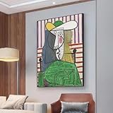 【IMPRESSION DE HAUTE QUALITÉ】Nos illustrations sont imprimées sur une toile de haute qualité. impression de qualité avec des couleurs vives et audacieuses, Clarté d'image élevée Great quality and very lightweight making it easy to hang, facile à nettoyer par Chiffon humide. Imperméable,résistante à l'humidité, imperméable, résistante aux UV et à la lumière pour l'intérieur, longtemps ne se décolore pas.