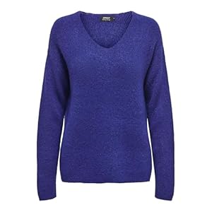 ONLY Damen Onlcamilla V-Neck L/S KNT Noos Pullover