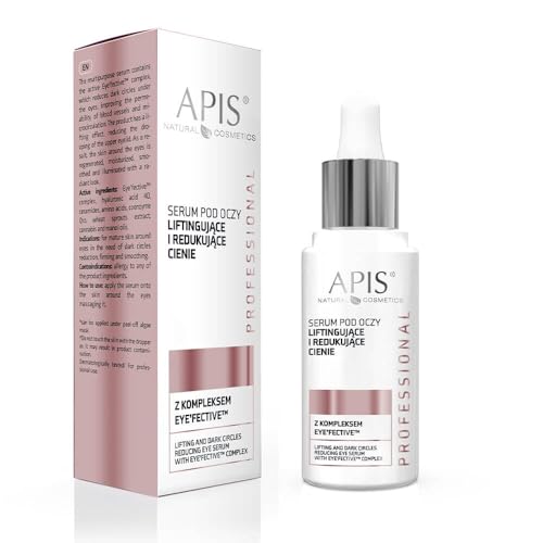 APIS Augenserum Lifting und Reduzierung der Augenringe mit Eye-Fective-Komplex | Glättung und Lifting für die Haut um die Augen | 30 ml
