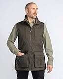 Pinewood Herren Hundesport Trainer Weste Herren - praktische Herren Weste Outdoor mit vielen Taschen und Platz für Hundetraining Zubehör - winddicht und wasserabweisend