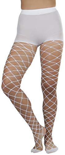 Image of ToBeInStyle Women's Large Mesh Fishnet Patterned Pantyhose Tights