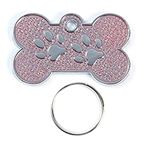 YVDY Dog tag engraving pet dog cat stainless steel anti-lost nameplate collar accessories personalized cat and dog ID address tag-L