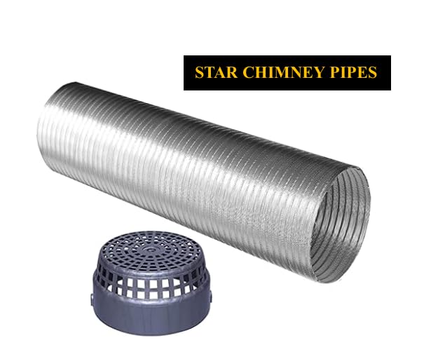 Star 5.5 inch 10 feet Chimney pipe - Image 4