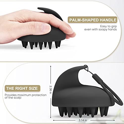 New Silicone Scalp Brush