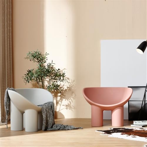 Sillón Redondo Moderno Plegable Negro miniatura 6