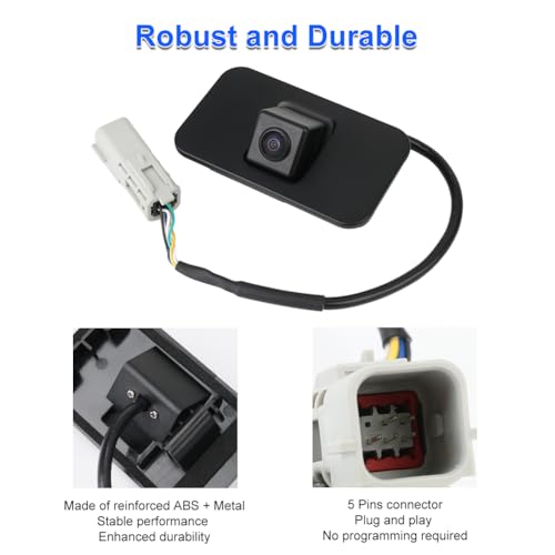 Image of JDMON Backup Camera Replacement for Cadillac Escalade ESV Chevy Suburban Tahoe GMC Yukon XL 2015-2020 Reverse Rear Park Assist Camera Replacement for 23378804 23404613 23432248