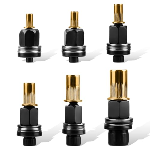 6 Stück Nietmutternzange Set für M3 M4 M5 M6 M8 M10, Nietmuttern Nieten Set, Einpressmuttern Nietmuttern Set Werkzeug für Gewindeeinsatzzangen, Handnietzangen, Nietmutter Werkzeug