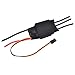 Watercooled ESC, Waterproof Brushless ESC 60A Water Cooling Electronic Speed Controller with 5V/3A UBEC for RC Boat Models Part