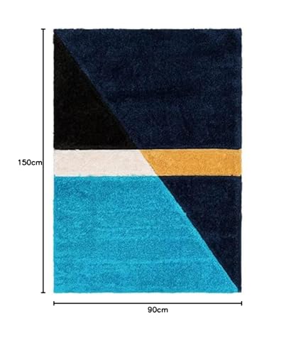 Image of Presence Gorgeous Design of Super Soft Shaggy Carpet for Living Room, Bedroom, Hall and Anywhere in Home. [3x5 feet]