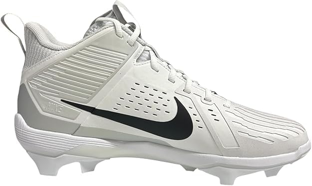 Nike Alpha Menace Strong Men's Football Cleats 'White Metallic Silver TB' (IB2572-106) - Size 16 - Image 3