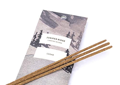 JUNIPER RIDGE All-Natural Campfire Aromatic Incense Gift Set - No Synthetic Fragrance - 2 White Sage, Desert Pinon, Douglas Fir, Sweetgrass & California Juniper - 6-Pack, 20 Sticks Each - Thumbnail 2