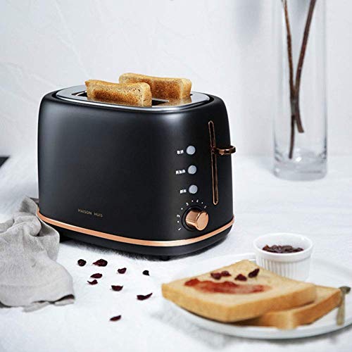 800W Edelstahl Toaster 2 Scheiben Breiter Schlitz Mit Herausnehmbarem Krümelfach 6 Bräunungsschatteneinstellungen… – Bild 3