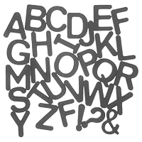 Toyvian – 2 Lots D'aimants Alphabet (52 Pièces) – Lettres Magnétiques Rouges Et Bleues – EVA 4,6 X 3,7 Cm – Éducatif, Pour Réfrigérateur, Tableau – Dès 3 Ans