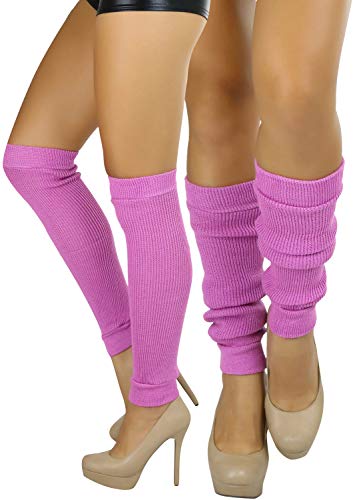 Image of ToBeInStyle Women's Sexy Soft Knit Thick Knee High long Leg Warmers