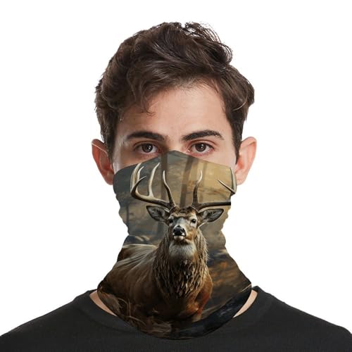Balaclava de Cuello para Hombre y Mujer con Protección contra el Viento, Sol y Polvo, Ideal para Caza, Senderismo y Deportes al Aire Libre, Mascarilla Transpirable y Secado Rápido miniatura 3