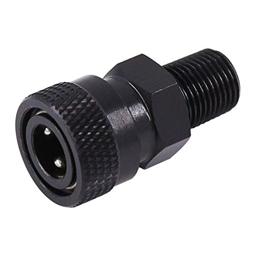 Gurlleu 1/8 NPT Quick Disconnect Foster Air Nachfülladapter Armaturen (Foster Female to 1/8 NPT Stecker) Cover