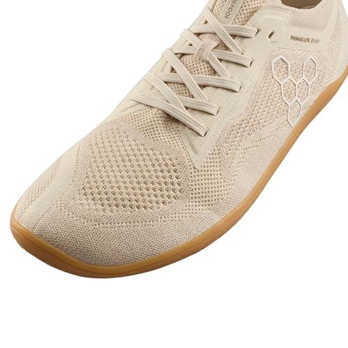 Image of Vivobarefoot Men's Primus Lite Knit Natural Running Shoe