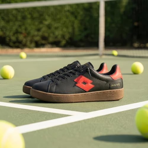 Image of Lotto Men Autograph OG Slip On Leather Sneakers