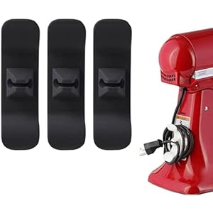 Keuken Mixer Corduroy Organizer voor keukentoepassingen, ruimtebesparing en fixatie Hider voor het opbergen van kleine huisapparaten, mixer, koffiemaker (zwart)