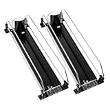 BESPORTBLE Automatischer Getränkedosen Organizer mit Schiebemechanismus 310mm Stabiler Kühlschrank Dosenhalter Platzsparender Getränkespender für Küche und Haushalt