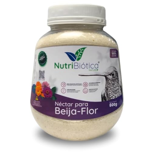 NUTRIBIÓTICA Néctar Para Beija Flor Pote 600g Linha Nature