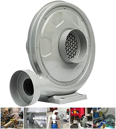 High-Power 750W Extractor Fan - Suction Ventilator for Woodworking, Laser Engraving & Workshop Dust, Fume & Smoke Removal - Ø50mm Dust Collector