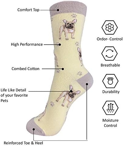 Miniatura 2 de Calcetines para amantes de las mascotas, divertidos, para todas las estaciones, talla única, para mujeres y hombres, regalos de gatos y perros