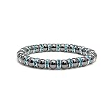 Accents Kingdom Magnetic Bracelet Women's Tuchi Simulated Pearl Hematite Magnetic Therapy Bracelet w