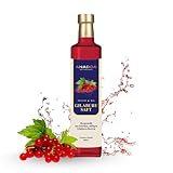 Anadoa Gilaburu Saft Naturtrüb 500 ml | 100% Fruchtsaft aus Gilaburu-Beeren (Viburnum opulus/Guelder-rose) | Ohne Zuckerzusatz & Zusatzstoffe | Fruchtig-herber Geschmack