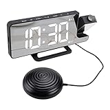2 modos de despertador. El reloj espejado puede configurar 2 despertadores para satisfacer las necesidades de diferentes horas de despertar