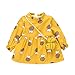 Produktbild Oliviavane Baby Mädchen Kleidung Set Mädchen Rock Kinder Kleider Mädchen Langarm Plüsch Verdicken Druck Prinzessin Kleid + Tasche Outfits Sets 0-24 Monat